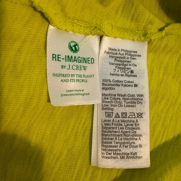 J. Crew Small Girlfriend Tee - Picture 2 of 4